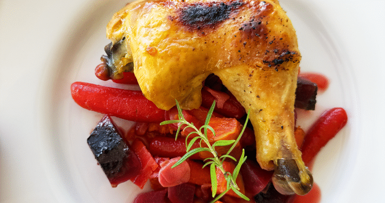 🍗 Sheet Pan Chicken & Veggies – For When You Have Zero Time but Still Want Something Delicious