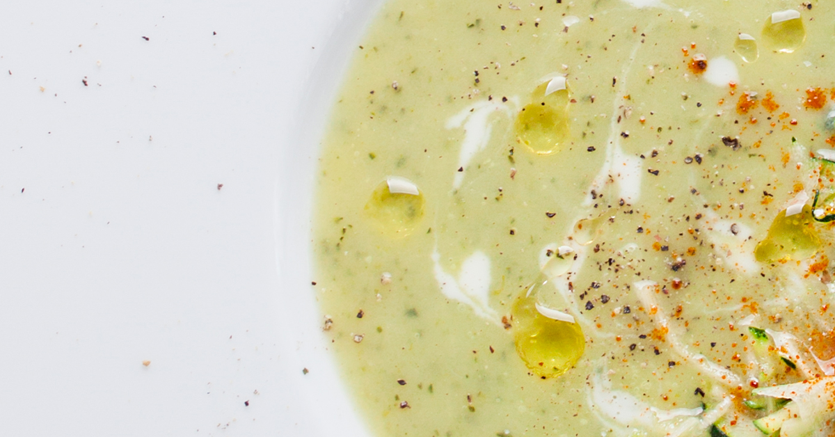🌿 Light & Fresh Spring Soup: Creamy Kohlrabi with a Hint of Dill