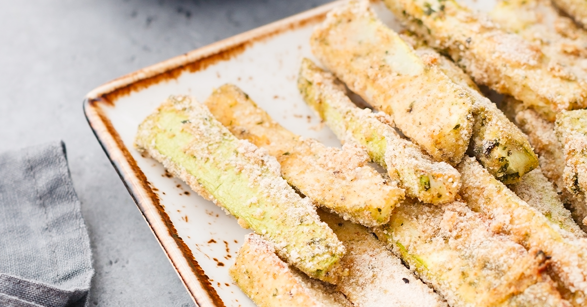 🥒 Crispy Parmesan Zucchini Sticks – A Quick Snack You’ll Love