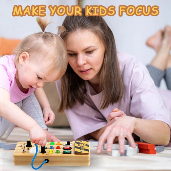 Montessori Busy Board - Image 2