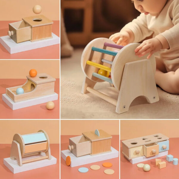 Montessori Coin Ball Drum
