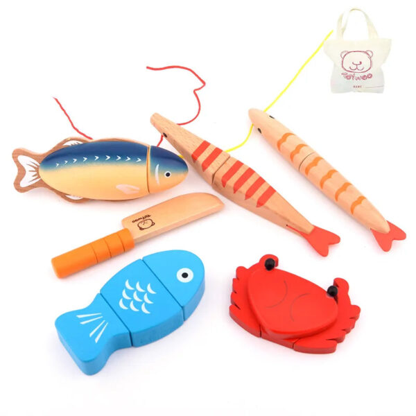 Wooden Pretend Play Food for Children Multivariant - Image 13