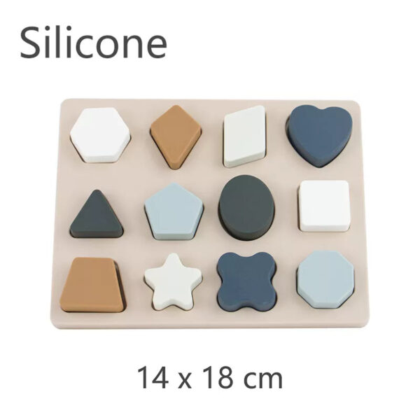 Montessori Puzzle "Shapes" for Children Multivariant - Image 9