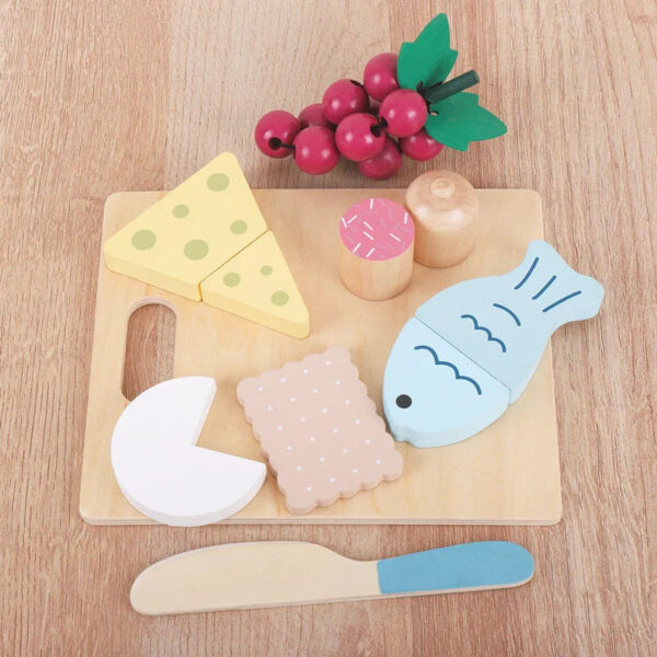 Wooden Pretend Play Food for Children Multivariant - Image 4