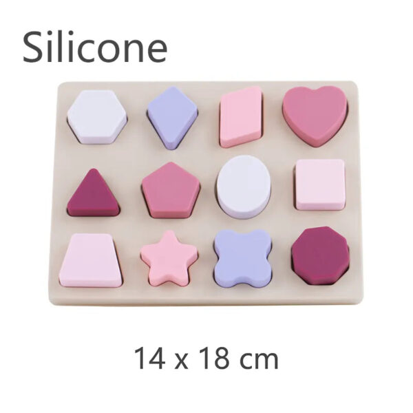 Montessori Puzzle "Shapes" for Children Multivariant - Image 8